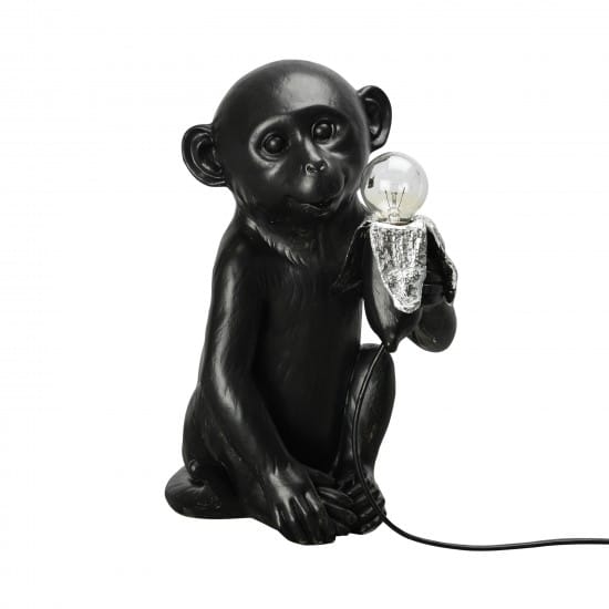 Banana Monkey table lamp - Black - Byon