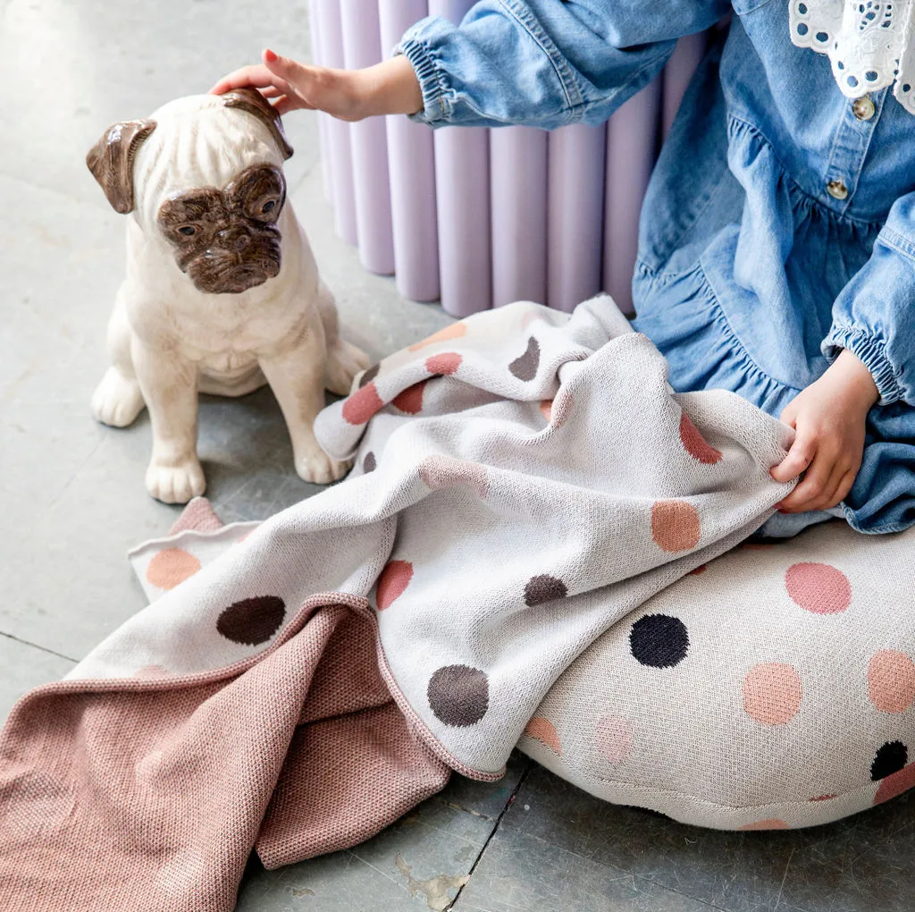 Big Pug decoration 31 cm, beige Byon