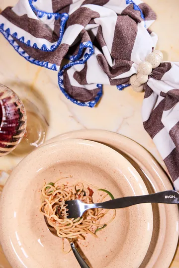 Bubba fabric napkin 45x45 cm 2-pack - Oyster - Byon