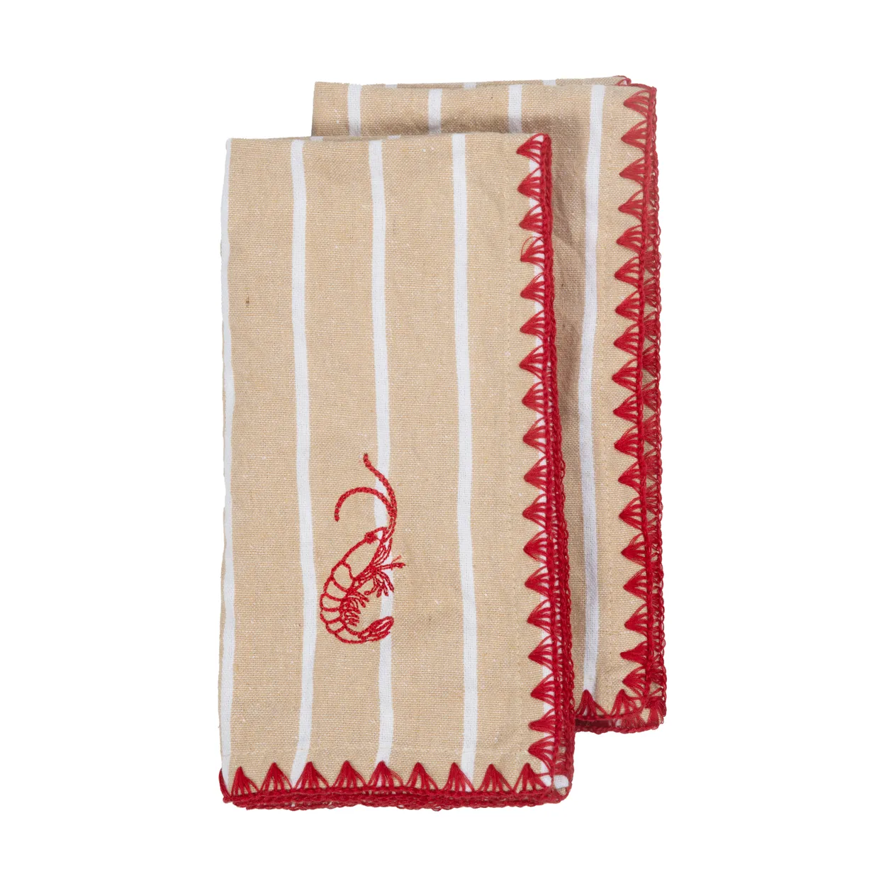 Byon Bubba kitchen towel 50x70 cm 2-pack Beige | Scandinavian Design | Kitchen tea towels | Beige