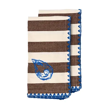 Bubba kitchen towel 50x70 cm 2-pack - Oyster - Byon