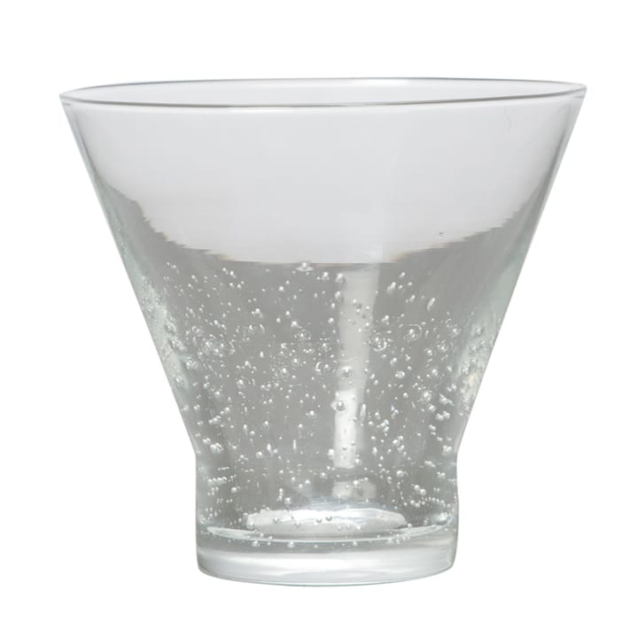 Bubbles drinking glass - Clear - Byon
