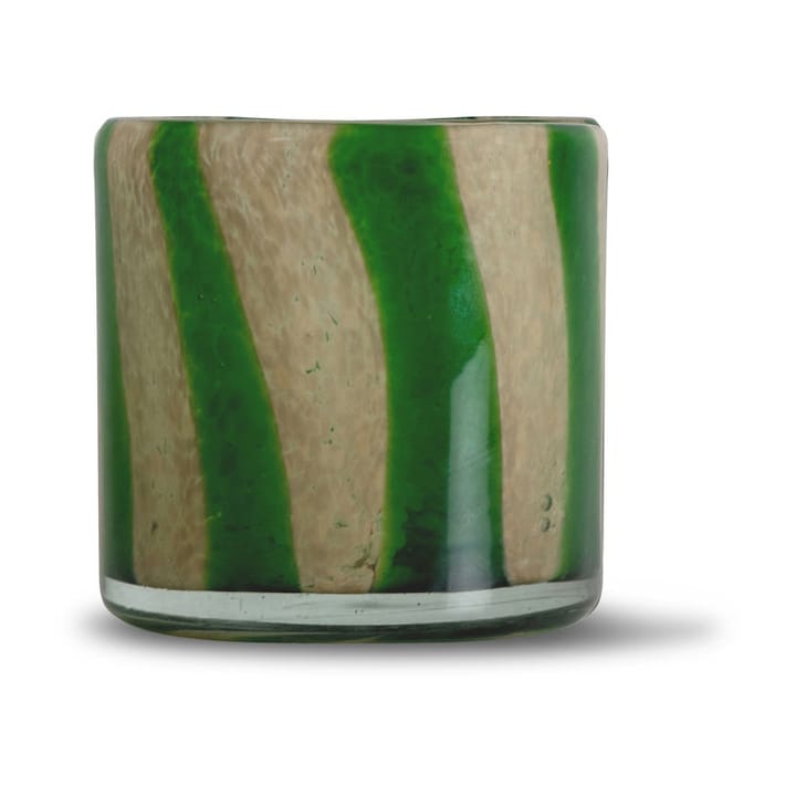 Calore lantern-vase M Ø15 cm - Green-beige - Byon