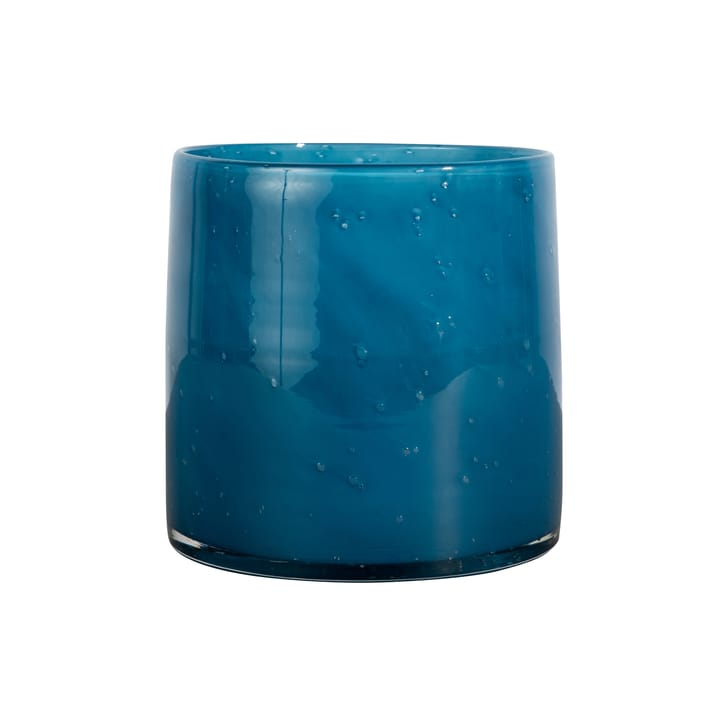 Calore lantern-vase M Ø15 cm - petrol - Byon