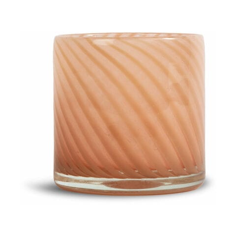 Calore lantern-vase M Ø15 cm - Pink-beige - Byon