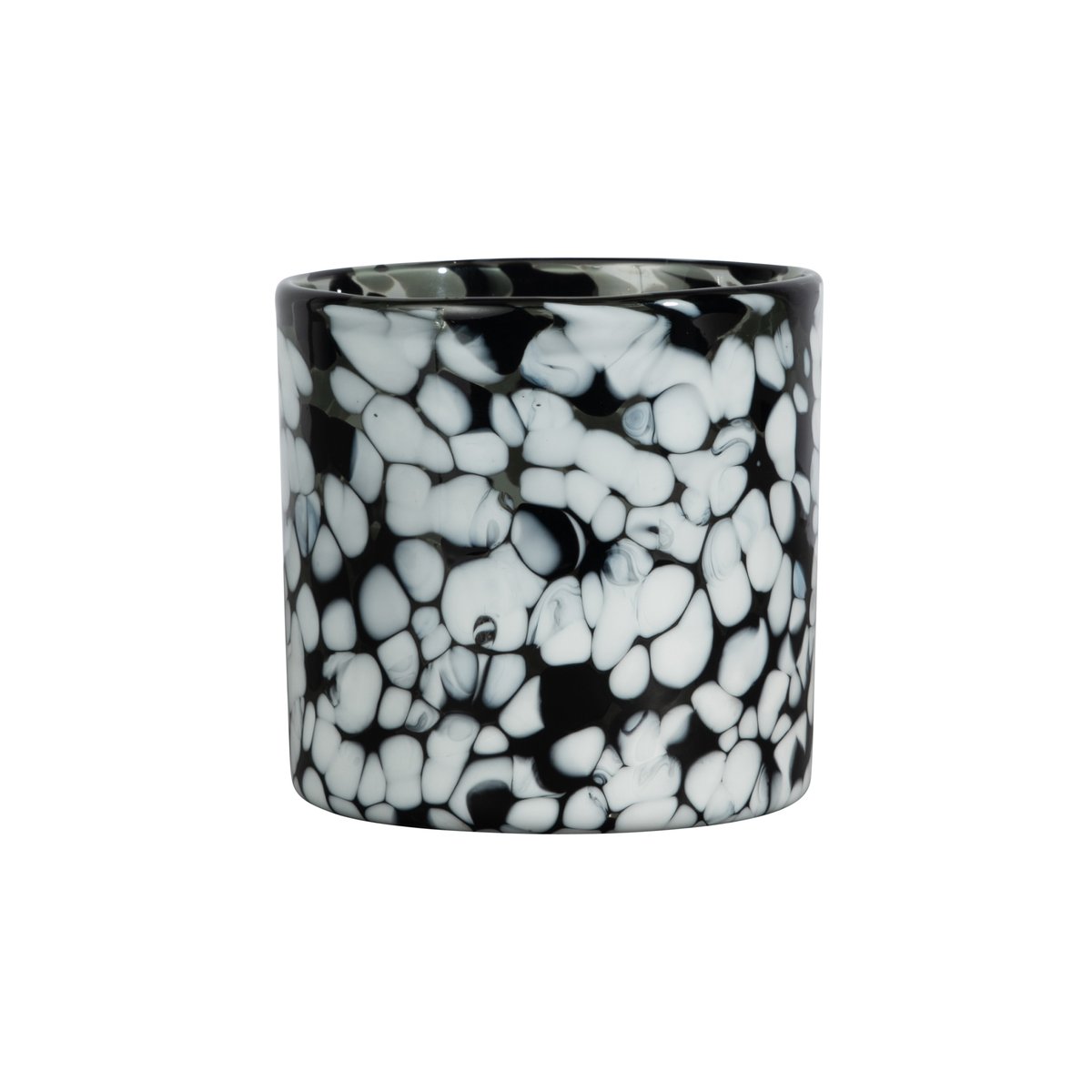 Byon Calore lantern XS o10 cm black-white | Scandinavian Design | Tea light holders, lanterns & candle dishes | Black