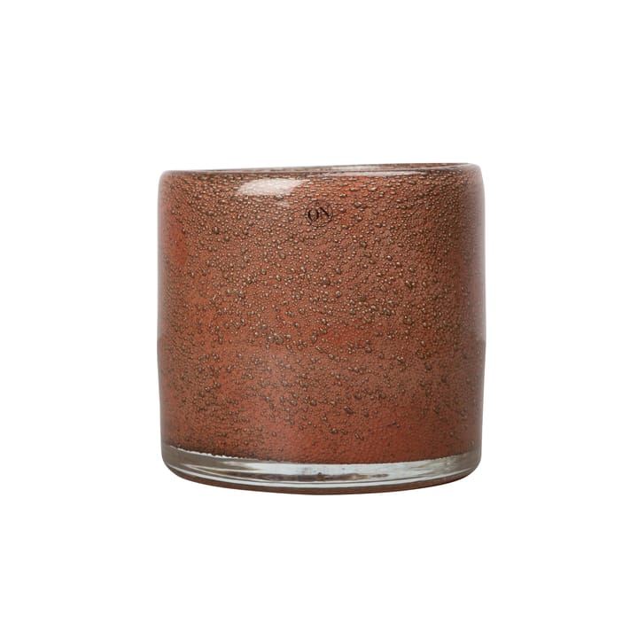 Calore tealight holder XS 10 cm - rusty red - Byon