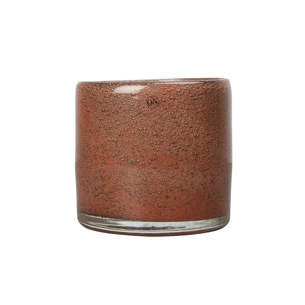 Byon Calore tealight holder XS 10 cm rusty red | Scandinavian Design | Tea light holders, lanterns & candle dishes | Brown