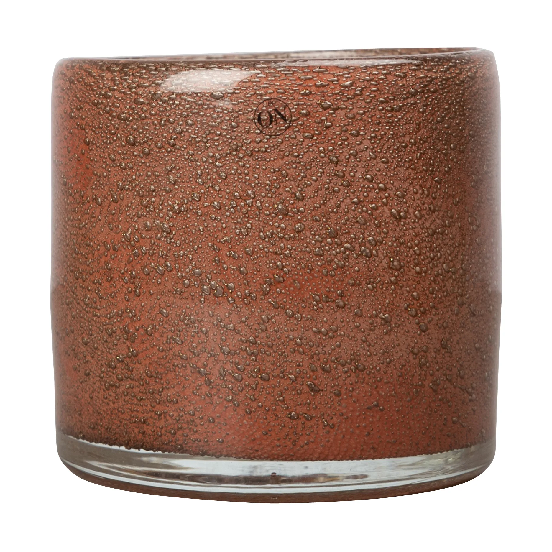 Calore tealight holder XS 10 cm, rusty red Byon