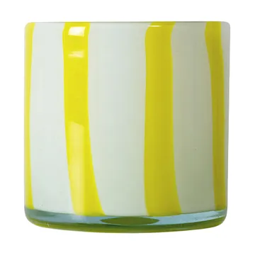 Calore tealight holder XS 10 cm - Yellow-white - Byon