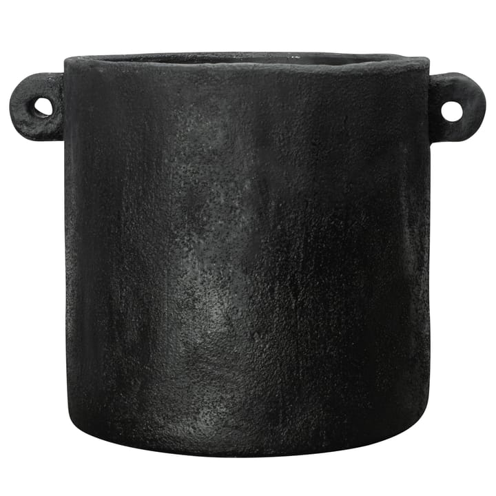 Charcoal flower pot black - Large - Byon