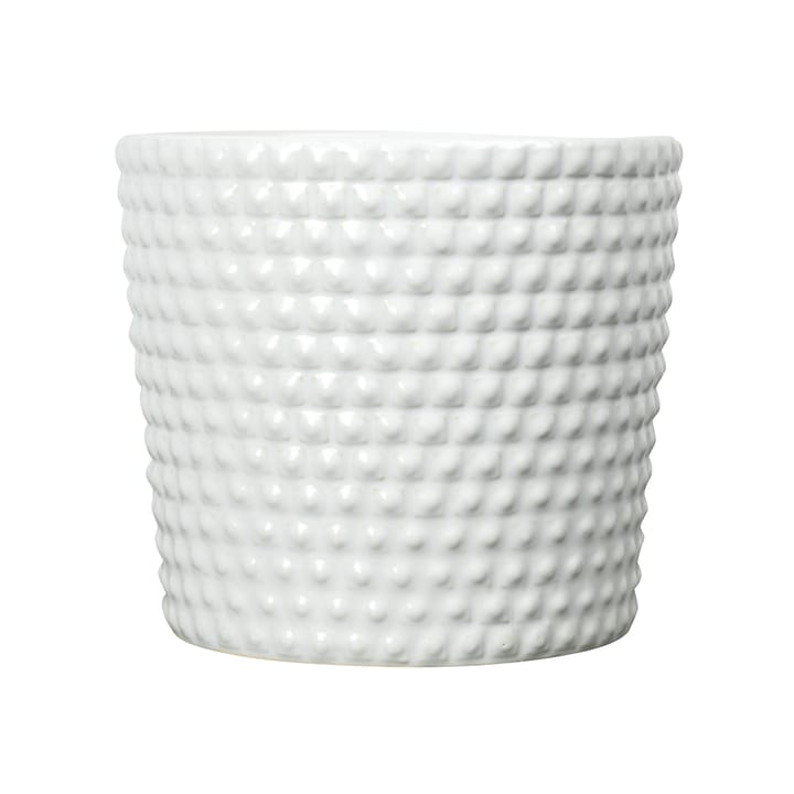 Corinne flower pot L, White Byon