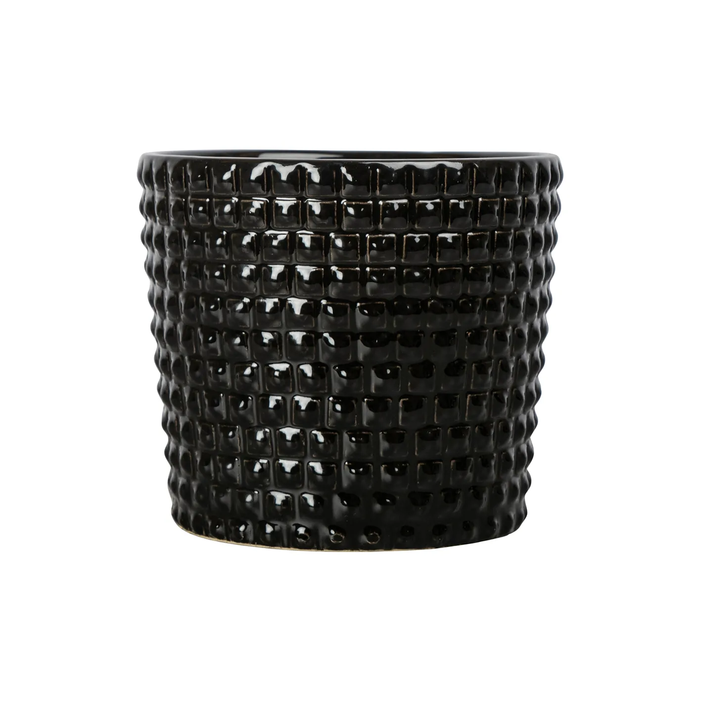 Corinne flower pot S Ø16.5 cm, black Byon