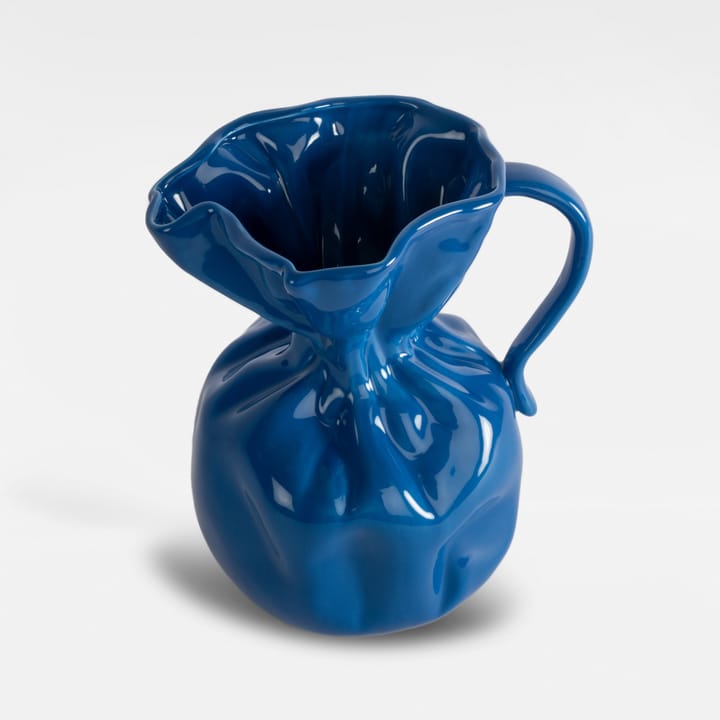 Crumple vase - Blue - Byon