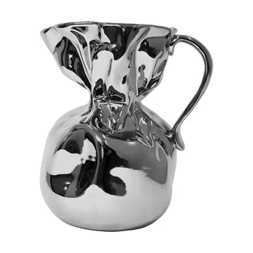 Crumple vase - Silver - Byon