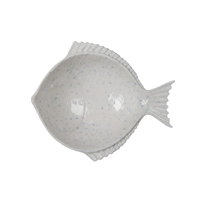 Doris serving bowl - Off white-light blue - Byon