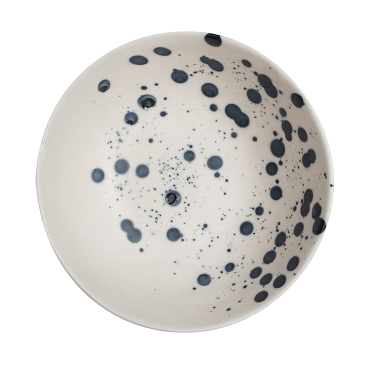Dottie bowl Ø 13 cm - Black-white - Byon