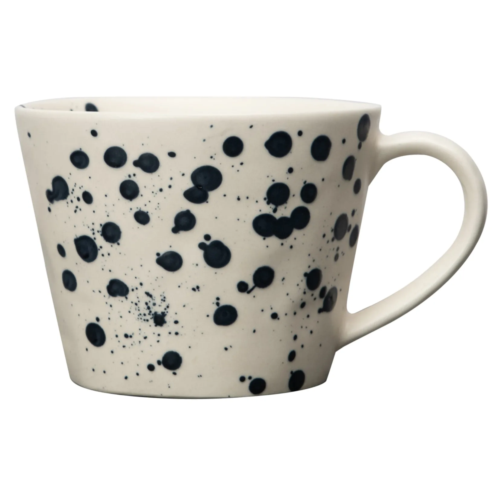 Dottie mug, Black-white Byon