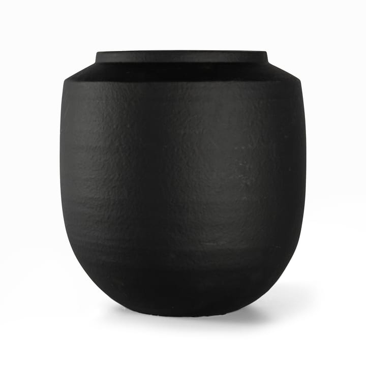 Dylan flower pot Ø28.5 cm - Black - Byon