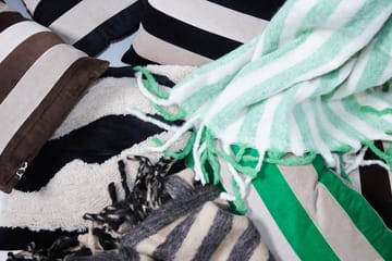 Edien blanket 125x150 cm - Green-white - Byon