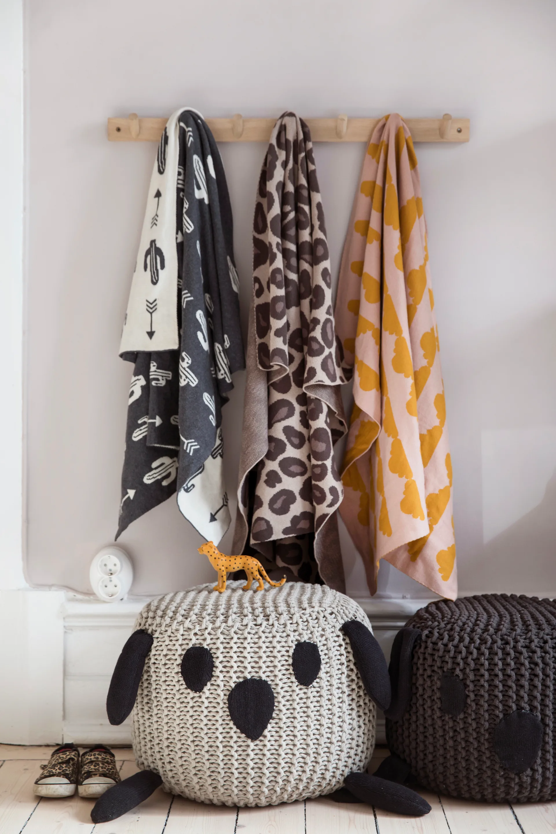 Else hanger nature, 7 hooks Byon