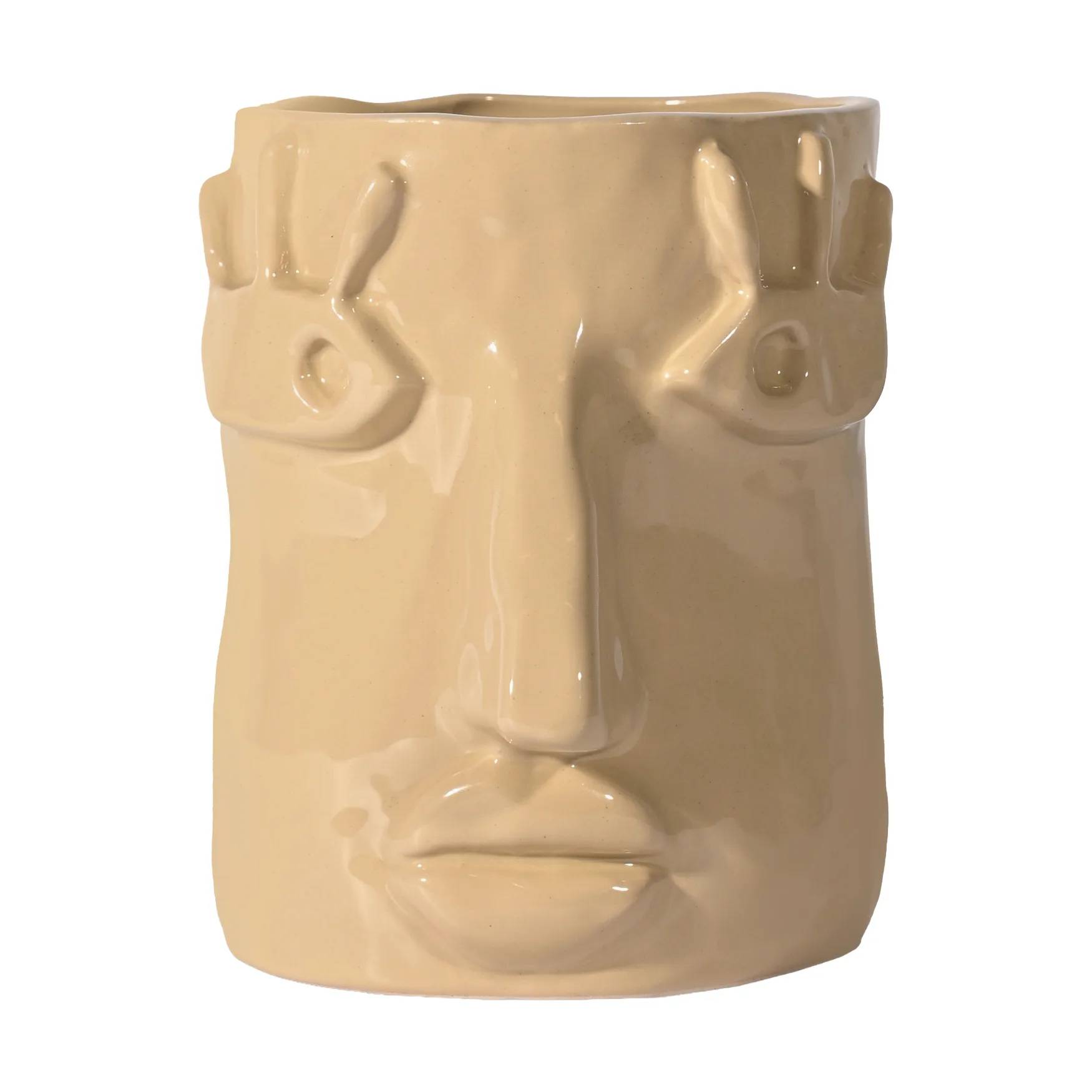 Facy pot S 15.5x12x15 cm, Beige Byon