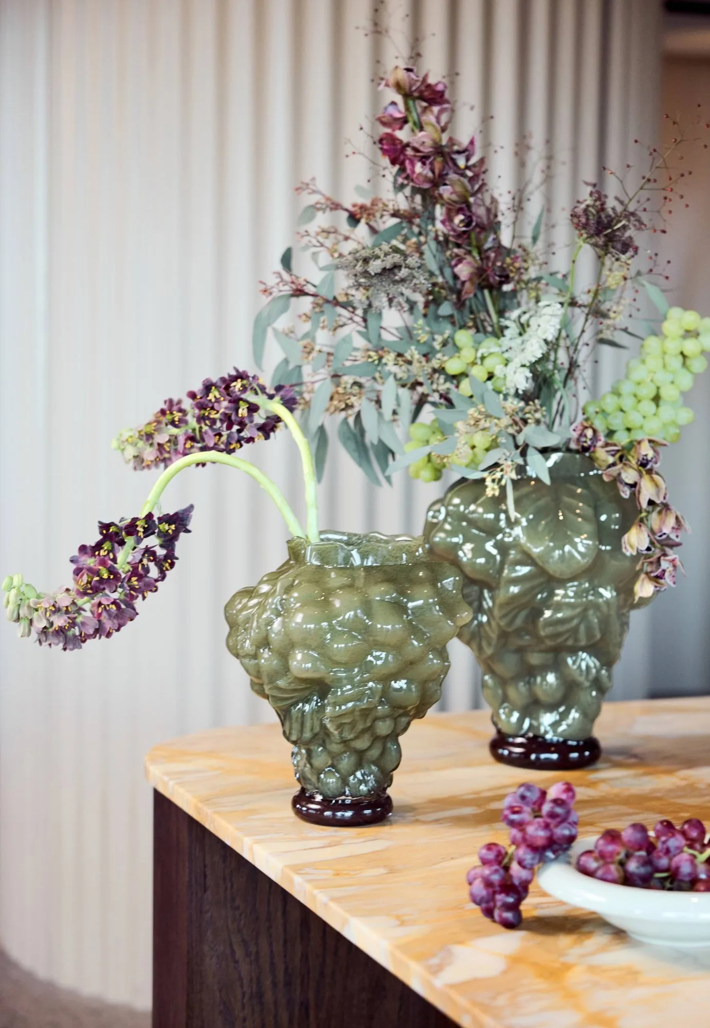 Fiano vase, Green, Ø23x28 cm Byon