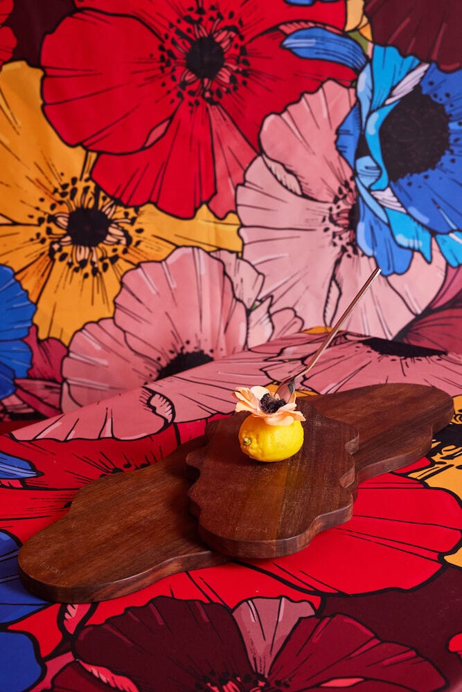 Flowy cutting board 20x40 cm, Acacia Byon