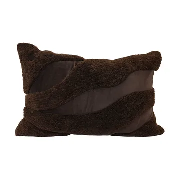Fluffy cushion 50x50 cm - Brown, 40x60 cm - Byon