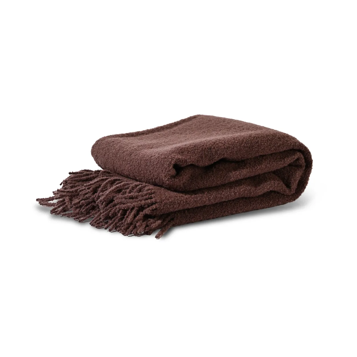 Byon Franca throw blanket 130x170 cm Brown | Scandinavian Design | Wool blankets & throws | Brown