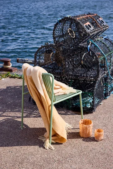 Franca throw blanket 130x170 cm - Peach - Byon