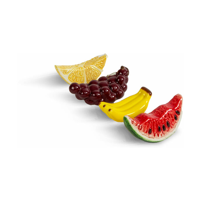 Byon Fruits chopstick holders 4-pack | Scandinavian Design | Chopsticks | Multi