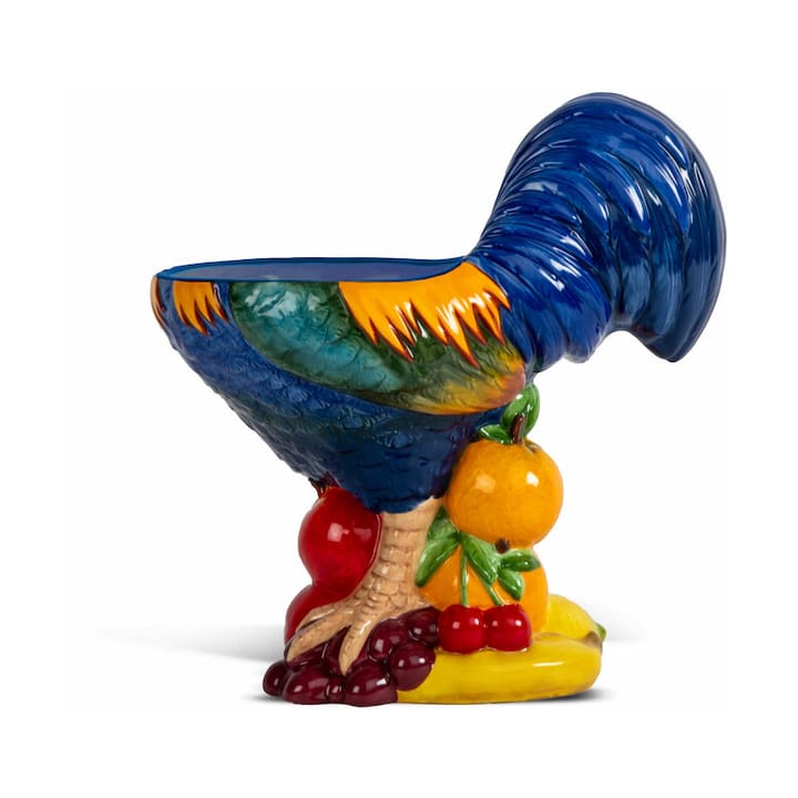 Fruity Rooster bowl - Blue - Byon