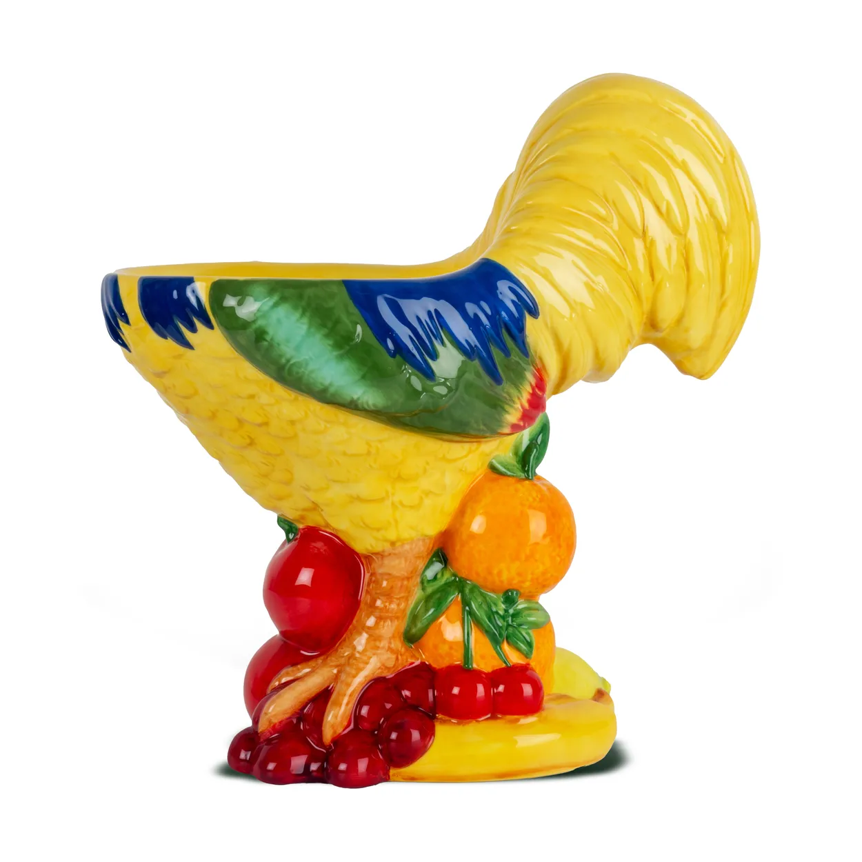Byon Fruity Rooster bowl Yellow