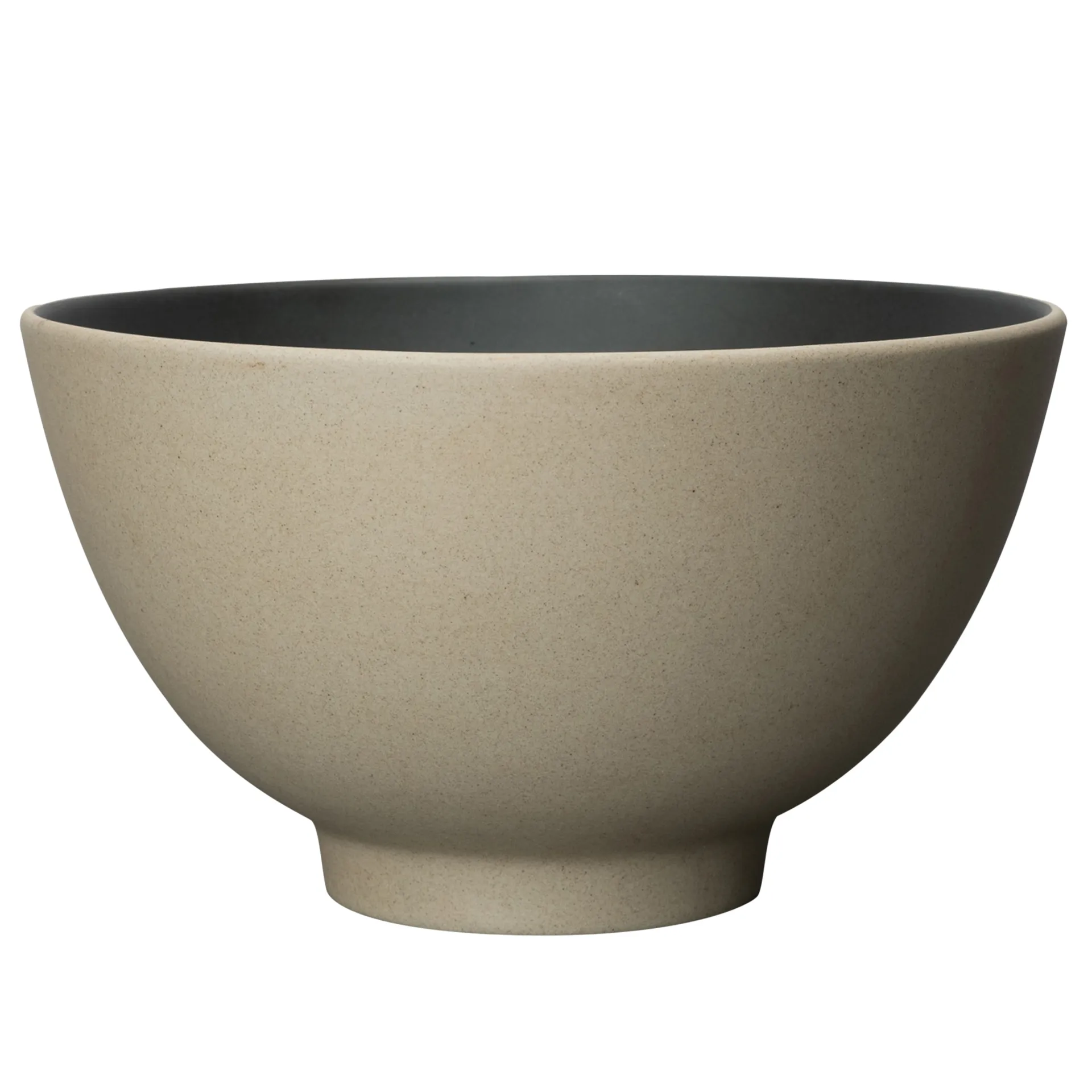 Fumiko bowl Ø 24 cm, Beige-black Byon