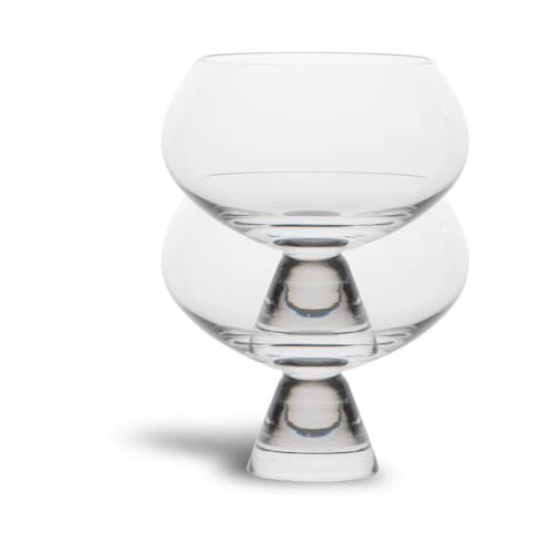 Indy glass 24 cl 2-pack - Clear - Byon