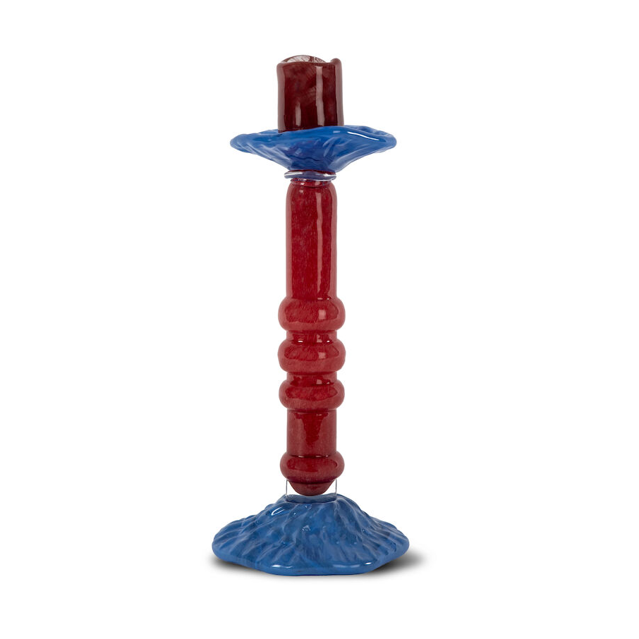 Byon Lara candle holder L 32 cm Wine Red | Scandinavian Design | Tea light holders, lanterns & candle dishes | Red