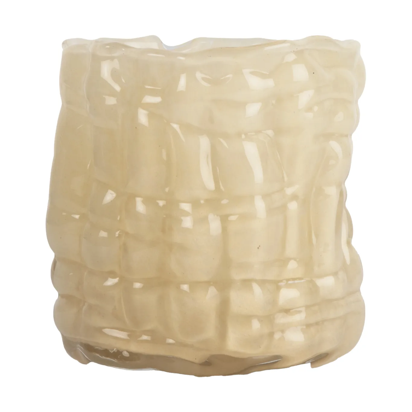 Laranne candle holder Ø10 cm, Beige Byon