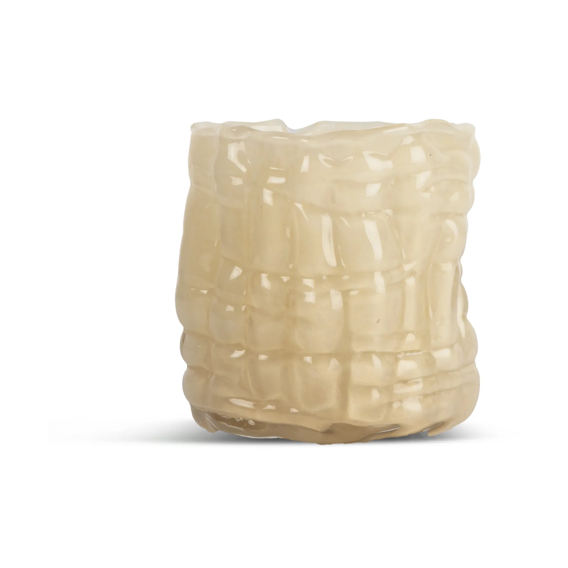 Laranne candle holder Ø10 cm, Beige Byon