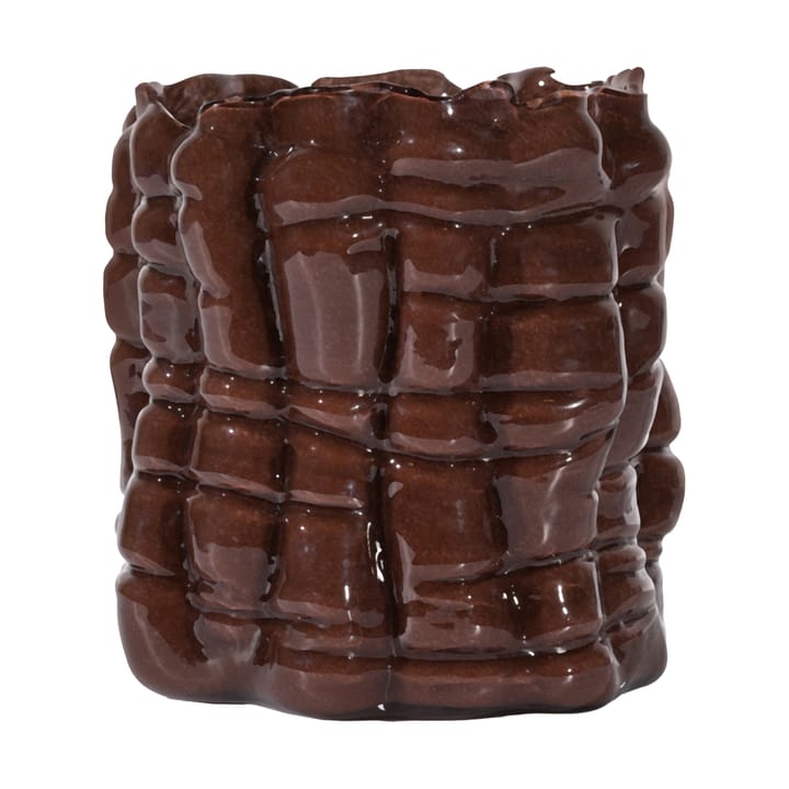 Laranne candle holder Ø10 cm - Brown - Byon