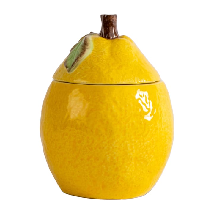 Lemon bowl with lid - Ø11x14.5 cm - Byon