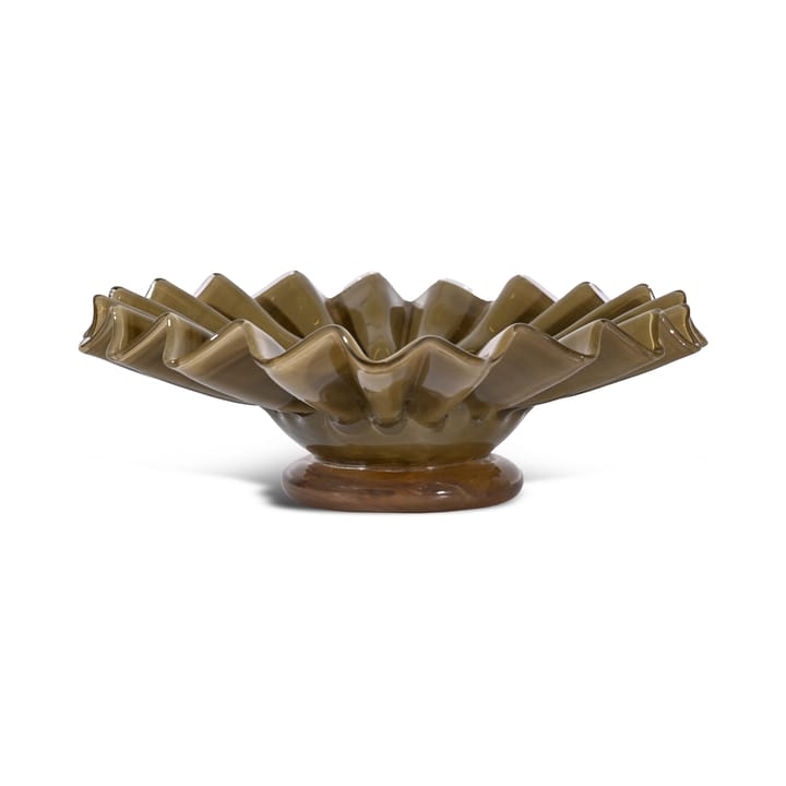 Lori bowl M Ø18 cm - Green-beige - Byon