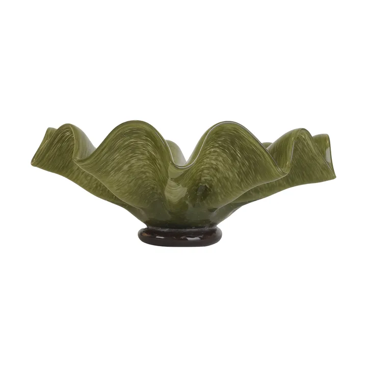Lorin bowl - L, Ø30x11 cm, Green - Byon