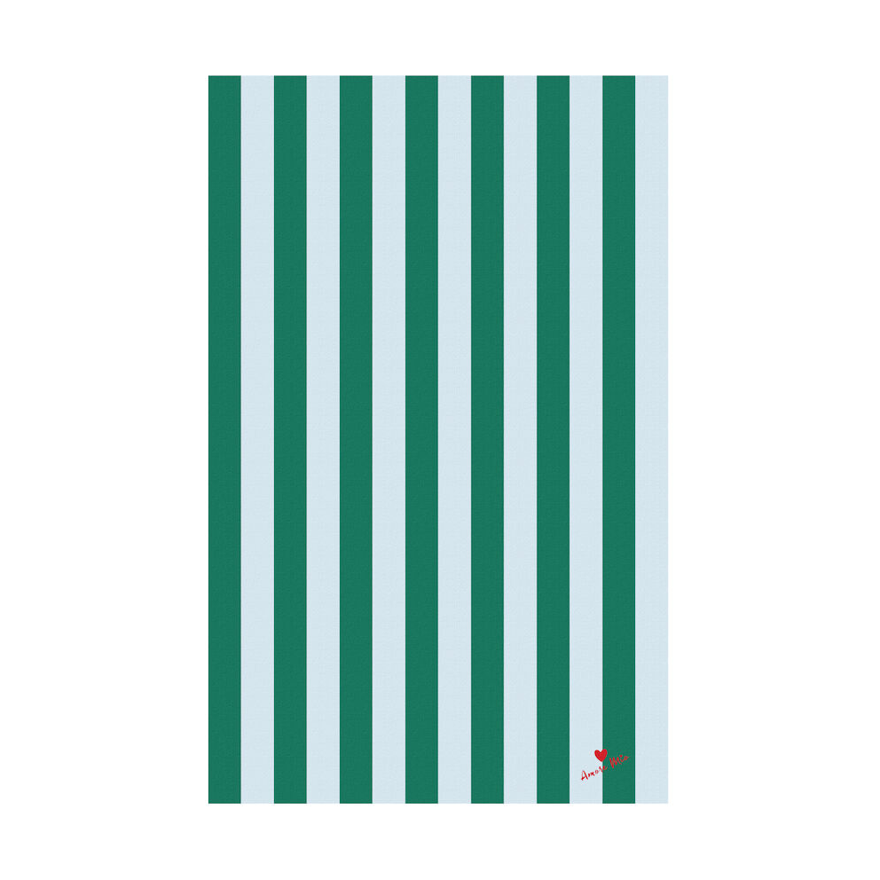 Byon Love tablecloth 150x280 cm Green-light blue | Scandinavian Design | Table runners | Green