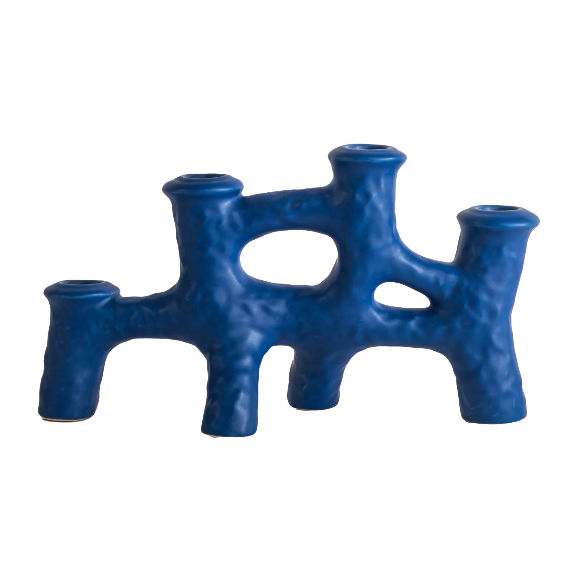 Luca candle sticks 12x30 cm, Blue Byon