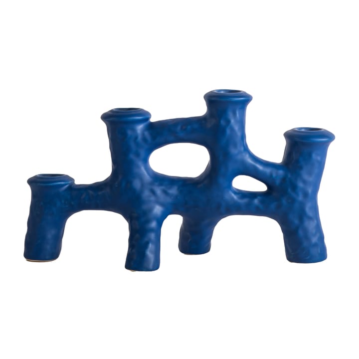 Luca candle sticks 12x30 cm - Blue - Byon