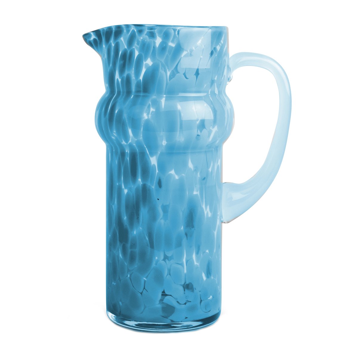 Byon Messy jug tall 1.5 l Blue | Scandinavian Design | Water jugs and carafes | Blue
