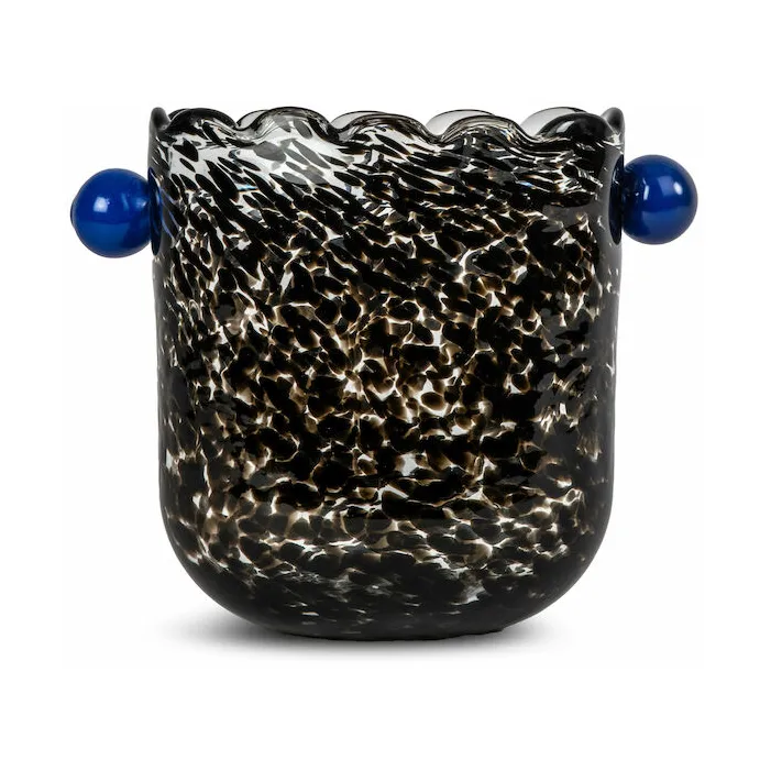 Byon Messy vase-wine cooler Black-blue | Scandinavian Design | Wine & Champagne coolers | Black