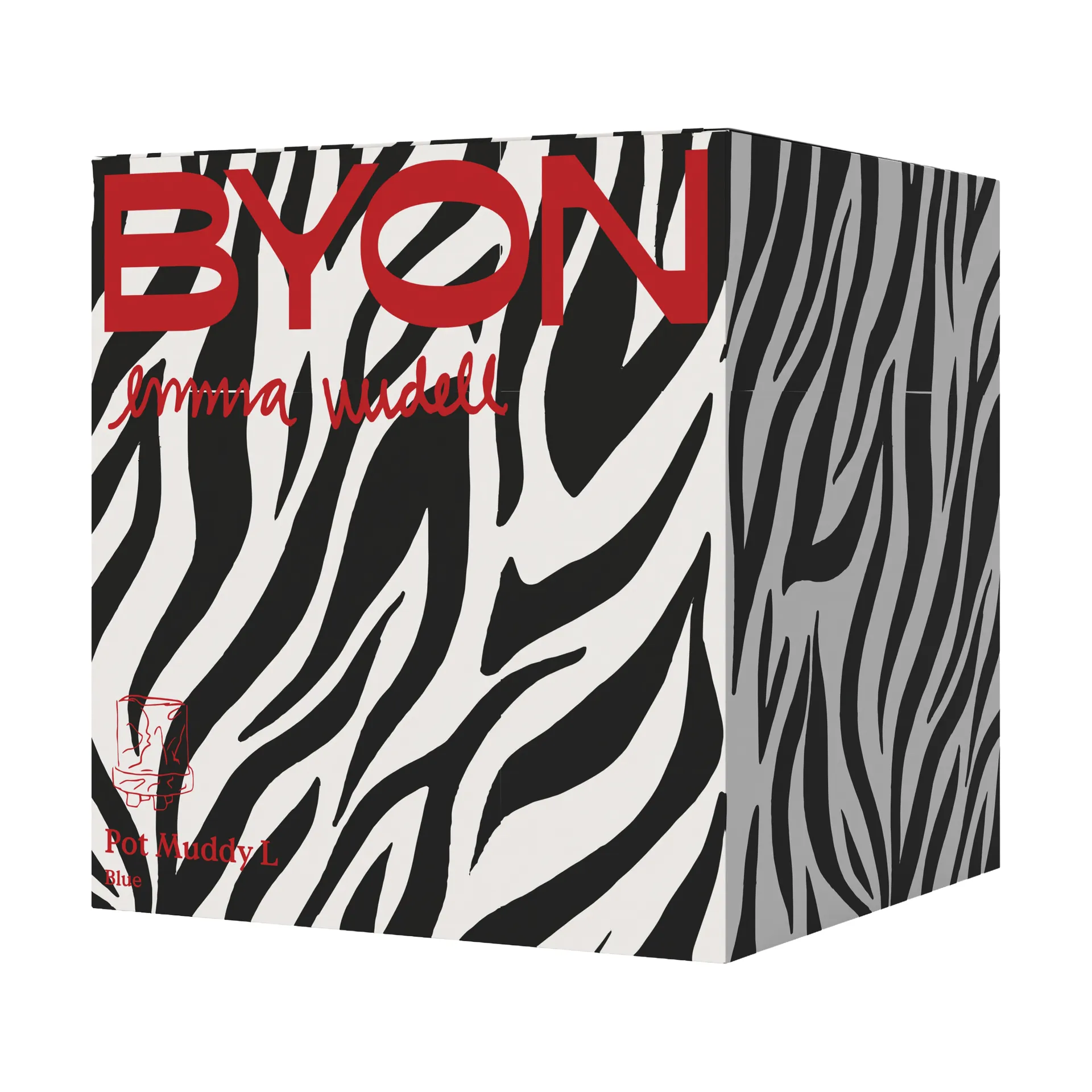 Muddy pot L Ø23 cm, Blue Byon