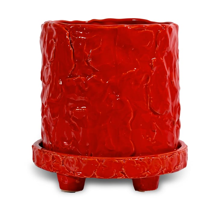Muddy pot S Ø17.5 cm - Red - Byon